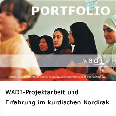 WADI-Projektarbeit und Erfahrung im kurdischen Nordirak